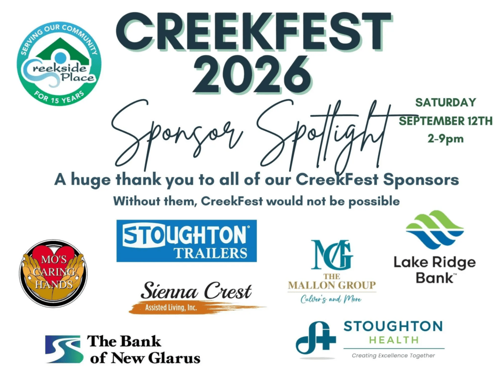 Creekfest 2026 Sponsors